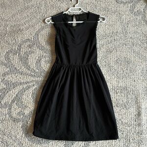 Only black dress, beautiful lace top